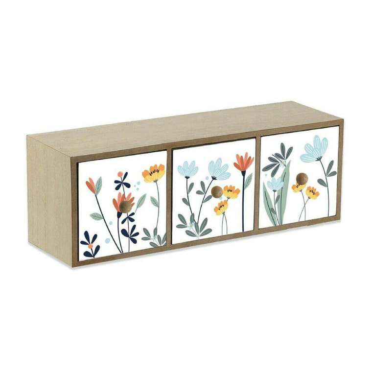 Шкатулка Selene 11 x 11 x 33 cm Деревянный MDF