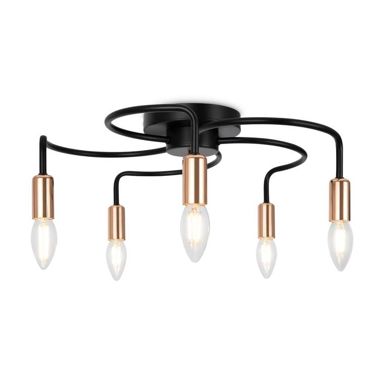 Люстра Freya FR4010CL-05GB Matis Loft