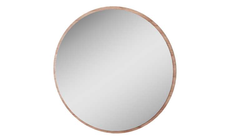 Зеркало  настенное Тоскана в раме коричневого цвета