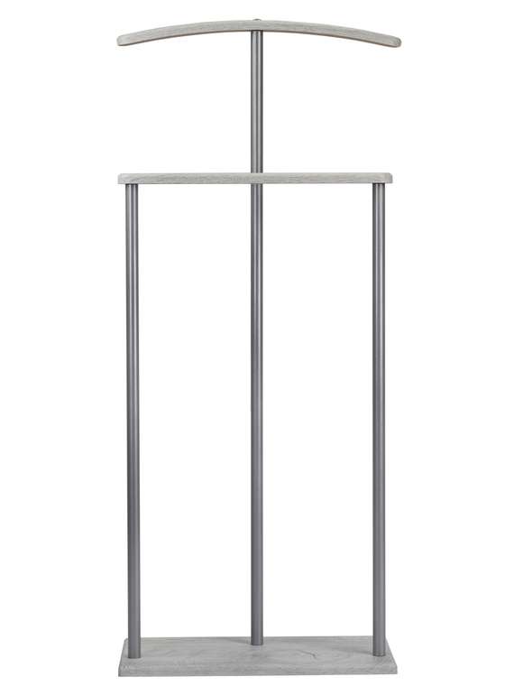 Вешалка костюмная Дэви 1 серого цвета