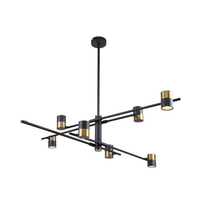 потолочная люстра Chart латунь металл 8*GU10*35W, excluded