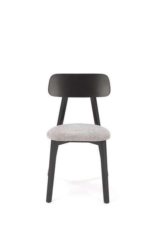 Стул кухонный Hylo Serta 12 черно-серого цвета