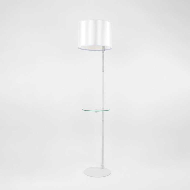 Citilux Батлер CL806010 Торшер со столиком Белый
