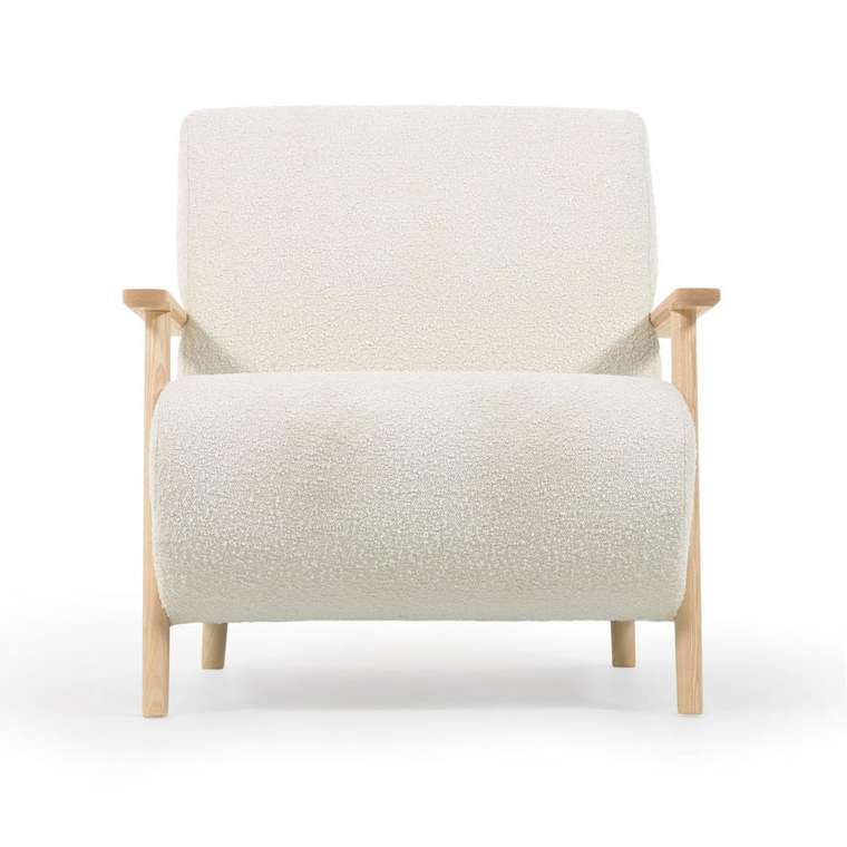 Кресло Meghan белого цвета