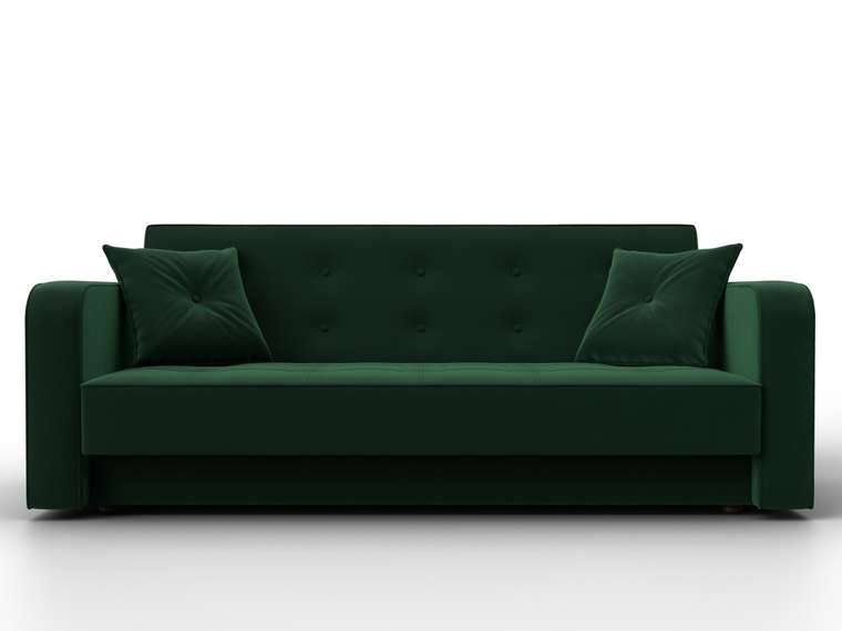 Диван-кровать Тур темно-зеленого цвета