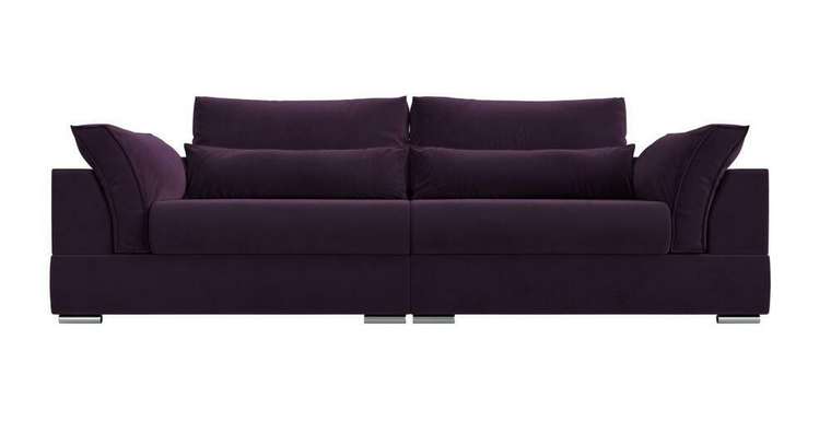 Прямой диван-кровать Пекин фиолетового цвета