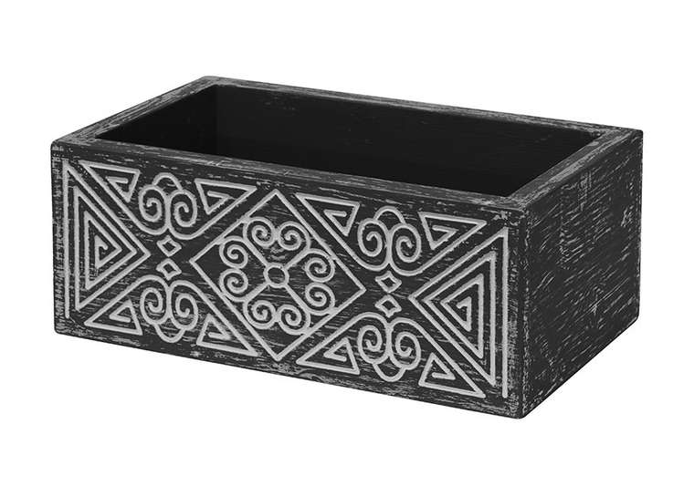 Ящик Papua Black черного цвета