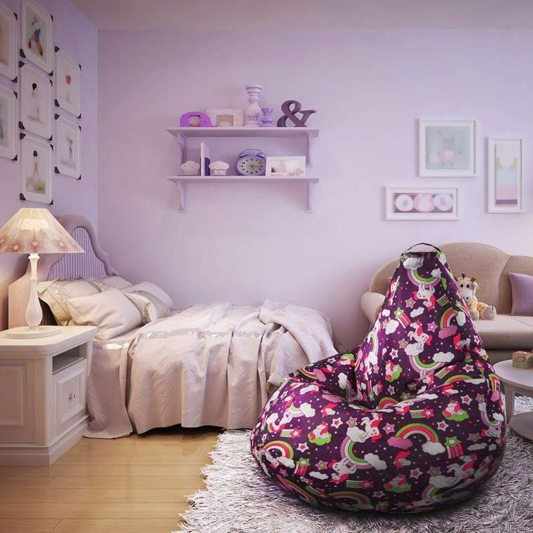 Кресло-мешок груша Единорог XХХL-Стандарт