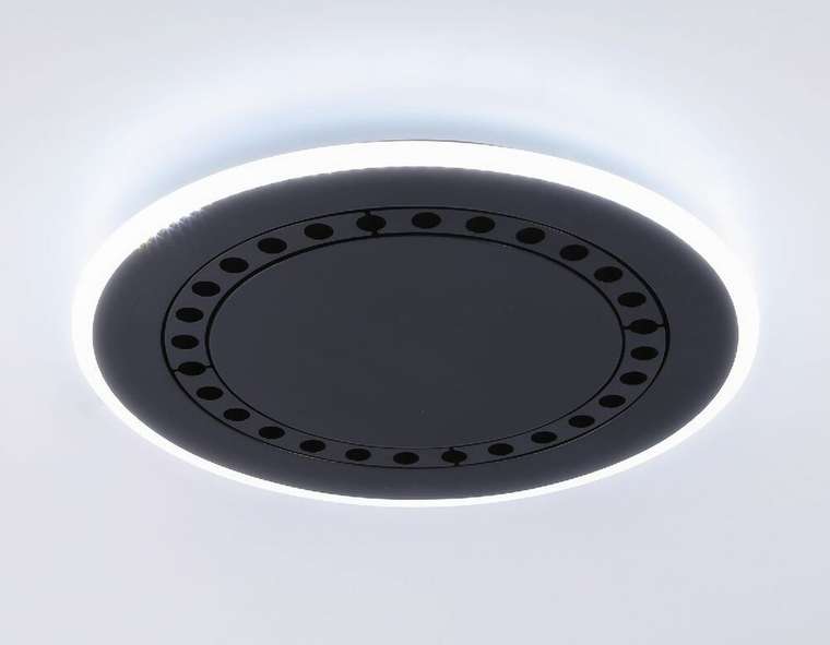 Потолочный светильник Comfort FL51407 (пластик, цвет черный)