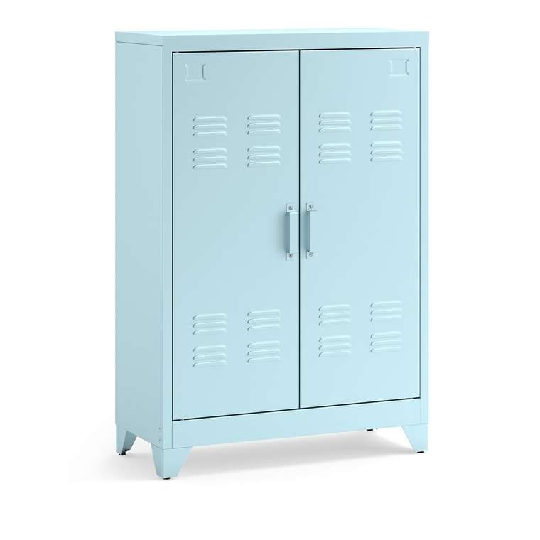 Шкаф Hiba голубого цвета