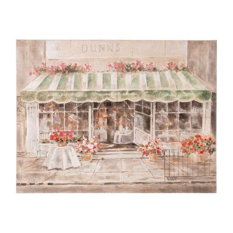 Полотно Restaurant Город 120 x 3 x 90 cm