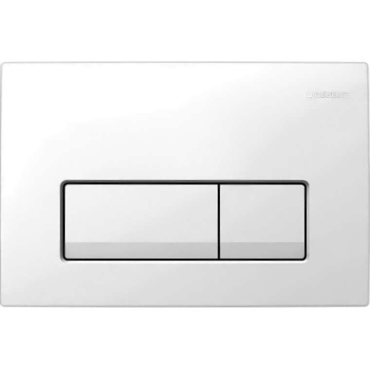 Система инсталляции для подвесных унитазов Geberit Duofix с кнопкой белого цвета 