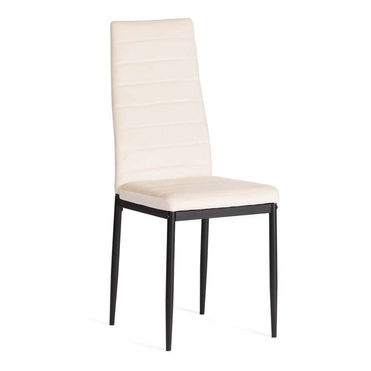 Комплект из четырех стульев Easy бежевого цвета