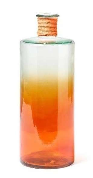 Двухцветная ваза Julia Grup Sinclair (оранжевая)