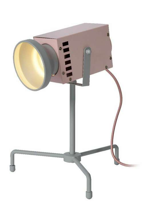 Настольная лампа Beamer 05534/03/66 (металл, цвет розовый)