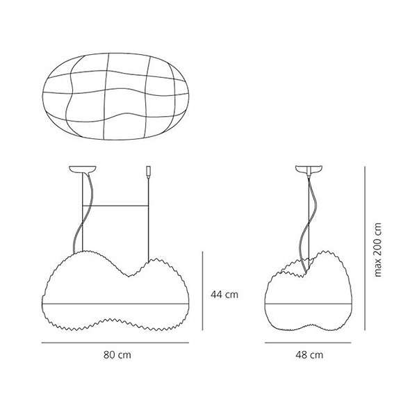 Подвесной светильник Artemide COSMIC