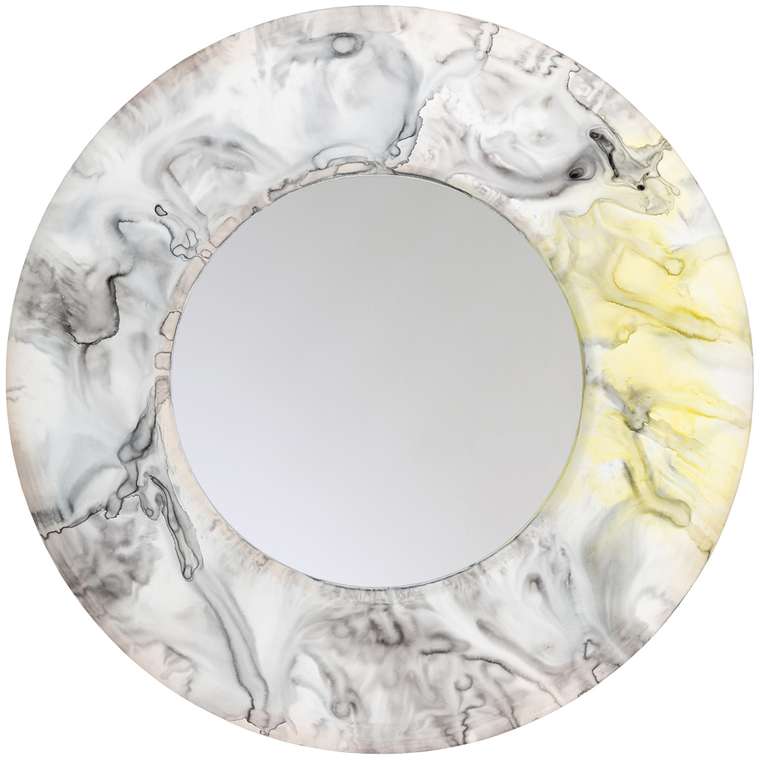 Настенное зеркало Альфонсо с мраморной окраской