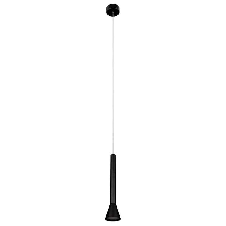 Подвесной светильник Pipe 10337/250 Black (металл, цвет черный)