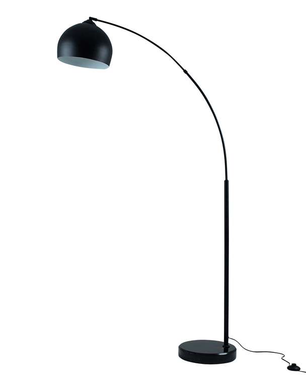 Торшер Arco V10992-F черного цвета
