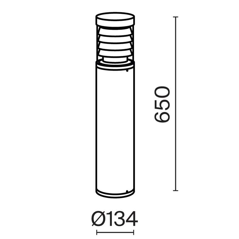 Ландшафтный светильник Outdoor O439FL-L12GF3K Spir Outdoor
