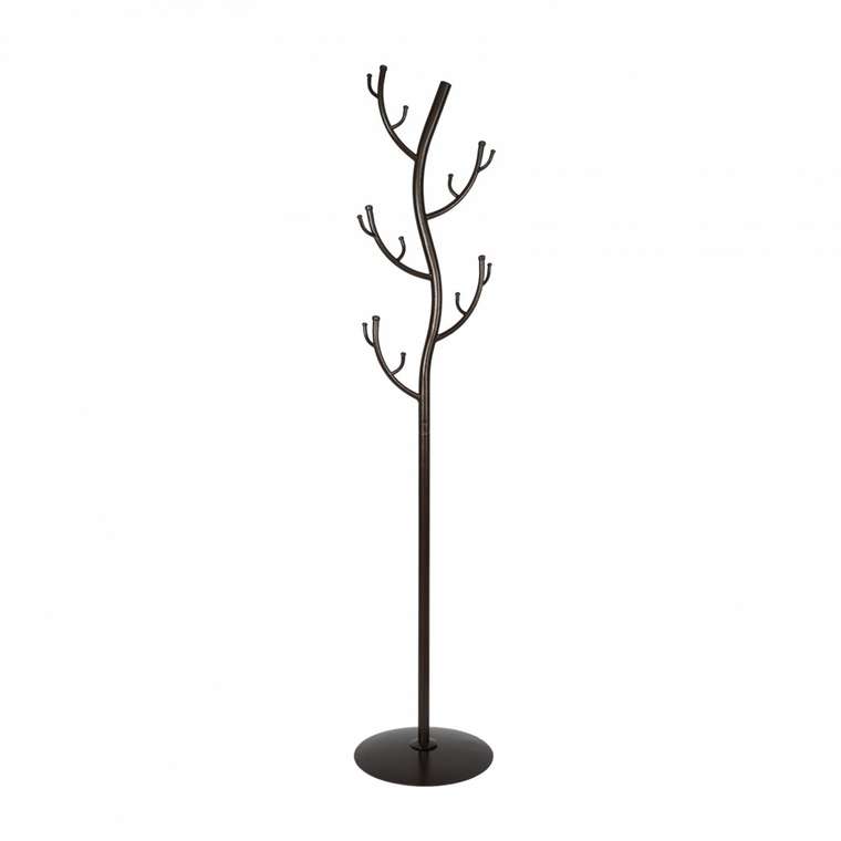 Вешалка - стойка Дерево коричневого цвета