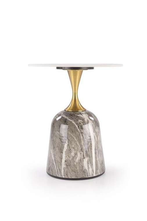 Кофейный стол Rosa бело-серого цвета