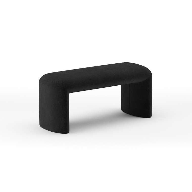 Банкетка Curve черного цвета