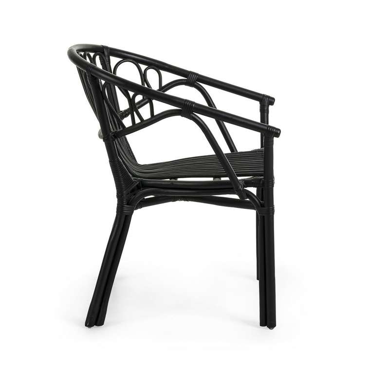 Кресло Corynn черного цвета