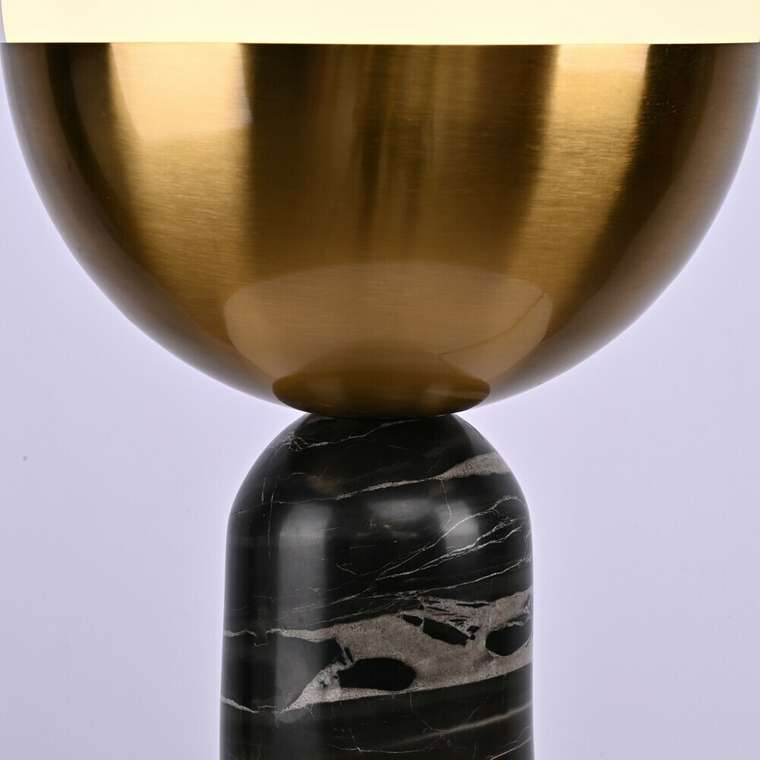 Настольная лампа Marble Globe Black
