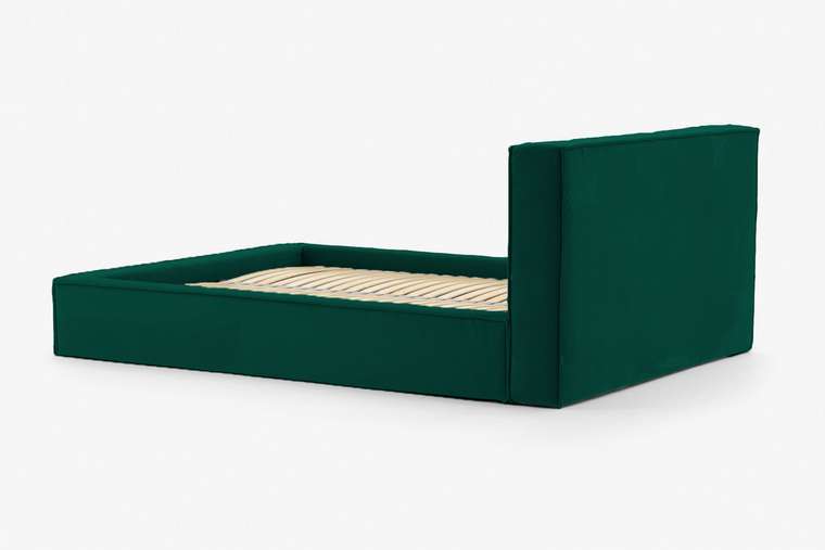 Кровать с подъемным механизмом Loft 180х200 зеленого цвета