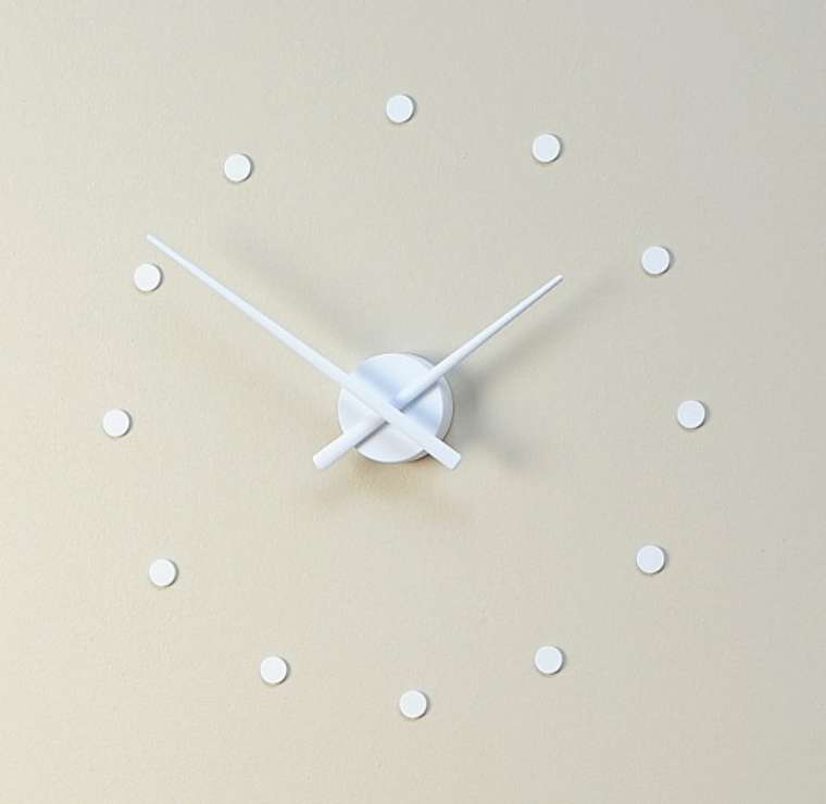 Настенные часы OJ White белого цвета