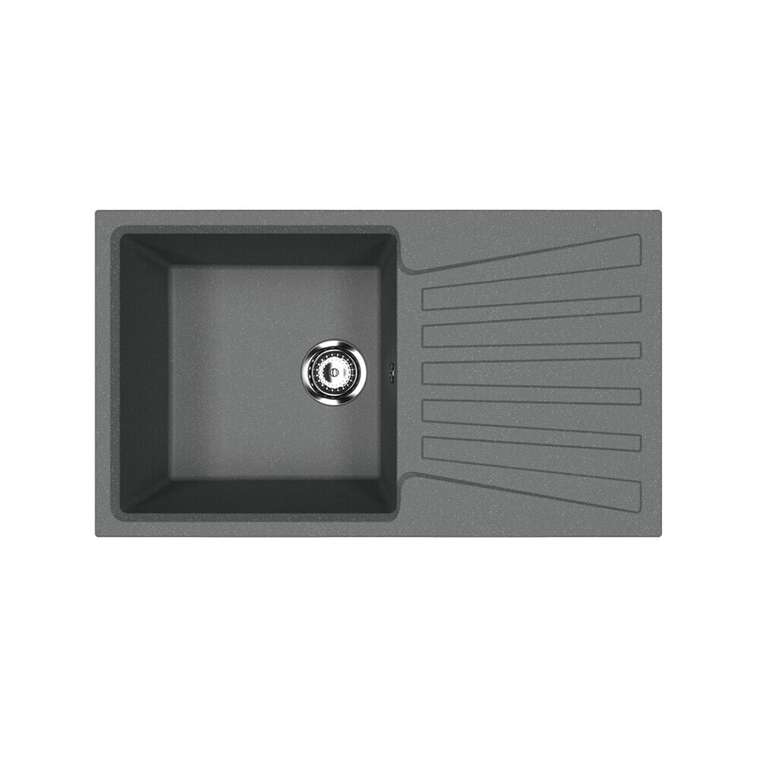 Кухонная мойка Ulgran U-703-343, антрацит