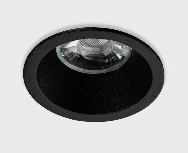 Встраиваемый светильник DL 3241 black (алюминий, цвет черный)