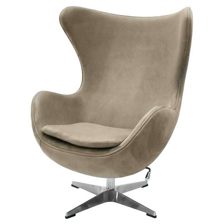Кресло Egg Chair цвета латте