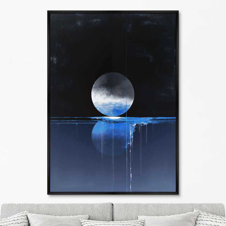 Репродукция картины Lunar reflection, 2024г.