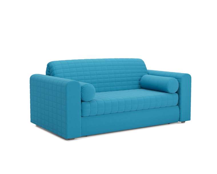 Диван-кровать Барон 5 голубого цвета
