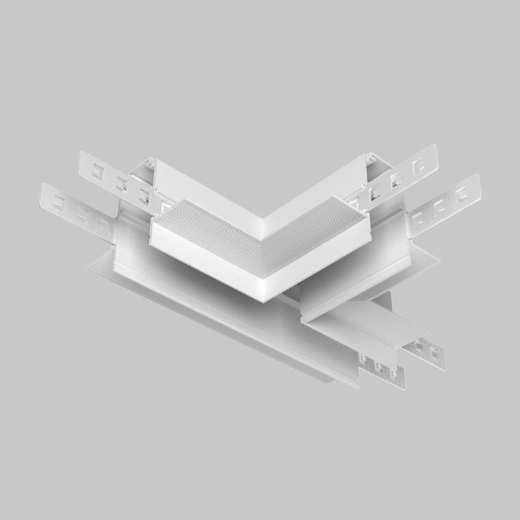 Комплектующие для встраиваемой трековой системы Technical TRA034CT-42W Accessories for tracks Exility Магнитная трековая система 23мм EXILITY