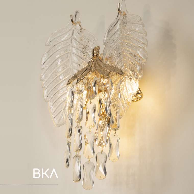 Citilux Darby CL309332 Бра хрустальное Золото