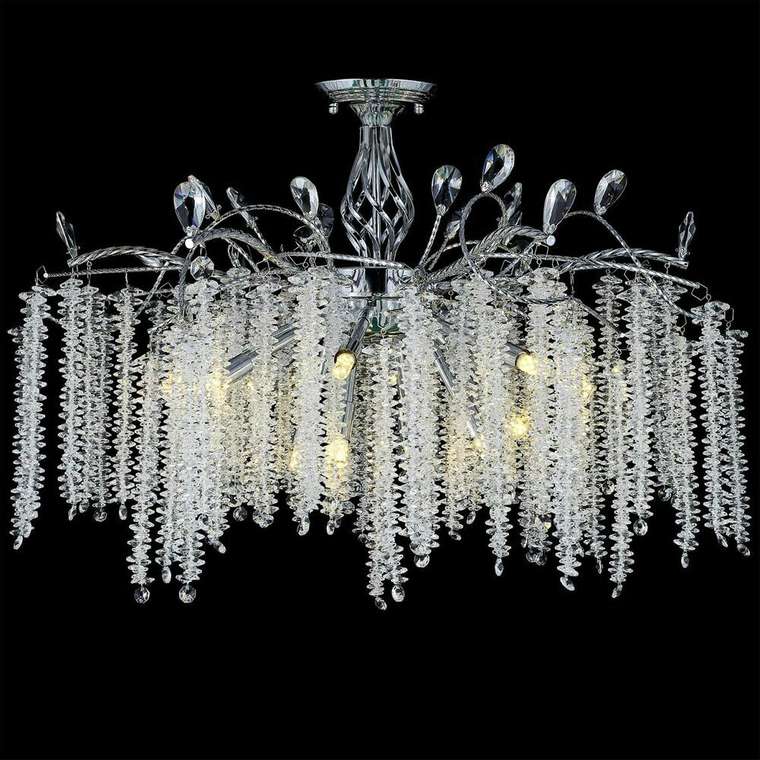 Хрустальная люстра 01113-0.3-800 CH (хрусталь, цвет прозрачный)