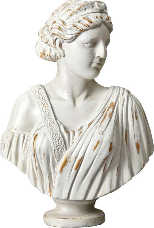 Фигура бюст женщины белого цвета