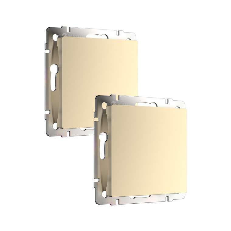 W1159211/ Заглушка (шампань) - комплект 2 шт. W1159211 Встраиваемые механизмы шампань