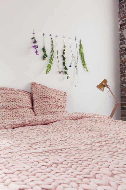 Комплект постельного белья 150х200 "Косичка" розовый 