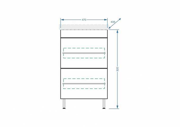 Тумба для комплекта Ванесса