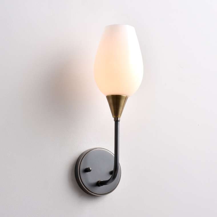 Настенный светильник Isigna со стеклянным плафоном