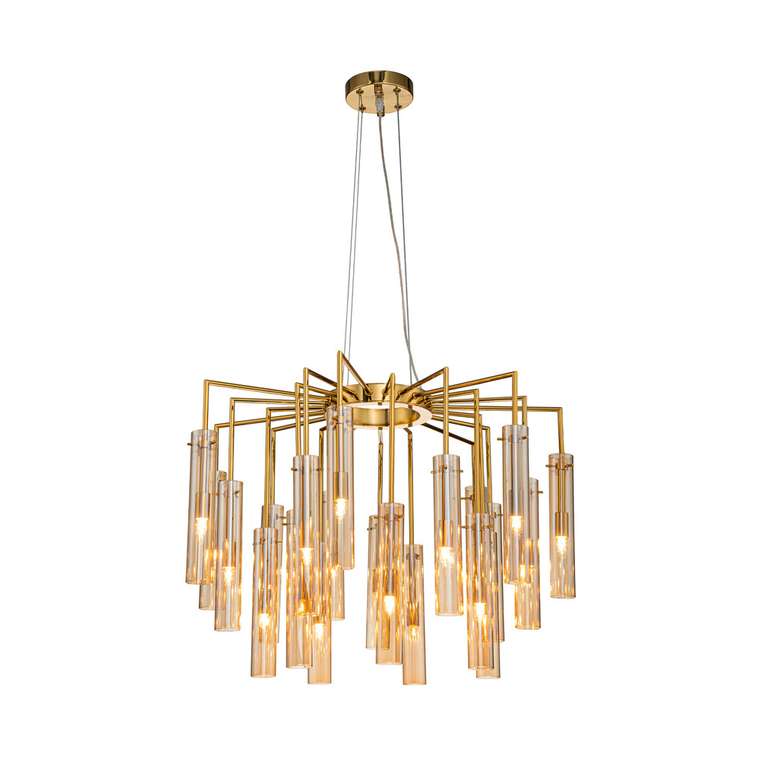 подвесная люстра Orgel  металл, стекло 21*G9*25W, excluded