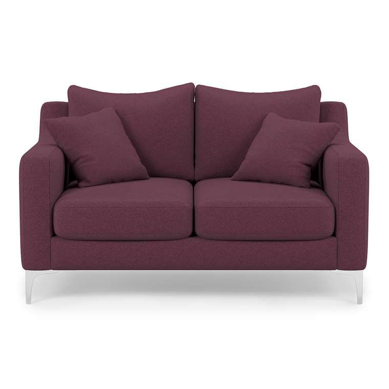 Двухместный диван Mendini ST бордового цвета