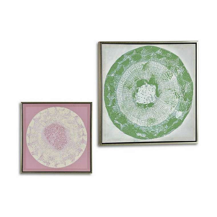 Полотно Абстракция 52,5 x 2,8 x 52,5 cm (4 штук)