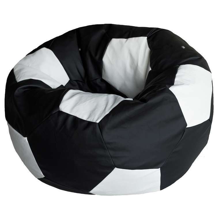 Кресло Мяч черно-белого цвета