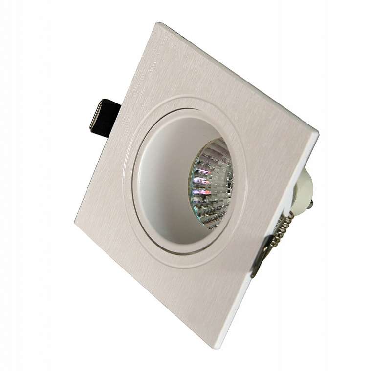 Встраиваемый светильник Lambordjini 6837 (пластик, цвет белый)