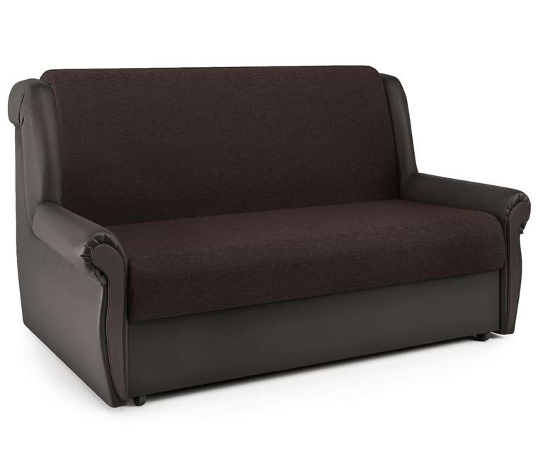 Диван-кровать Аккорд М 160 шоколадного цвета